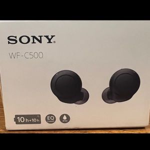 Sony - WF-C500 True Wireless In-Ear Headphone - Black
